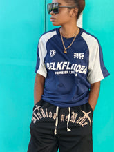 OHFRU Cross Letter Embroidered Sports Shorts