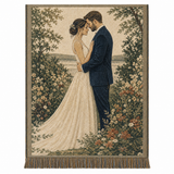 Oohfu Personalized Woven Photo Blanket, Custom Tapestry Throw