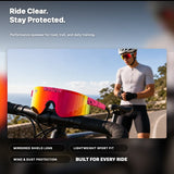 Polarized Wraparound Sports Sunglasses That Cut Glare and Stay Put
